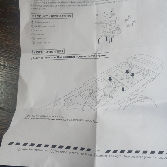 Kemi Moto Complete Journey Of Dreams UTV ATV Mortorcyle Boat Open Box - Picture 8 of 16